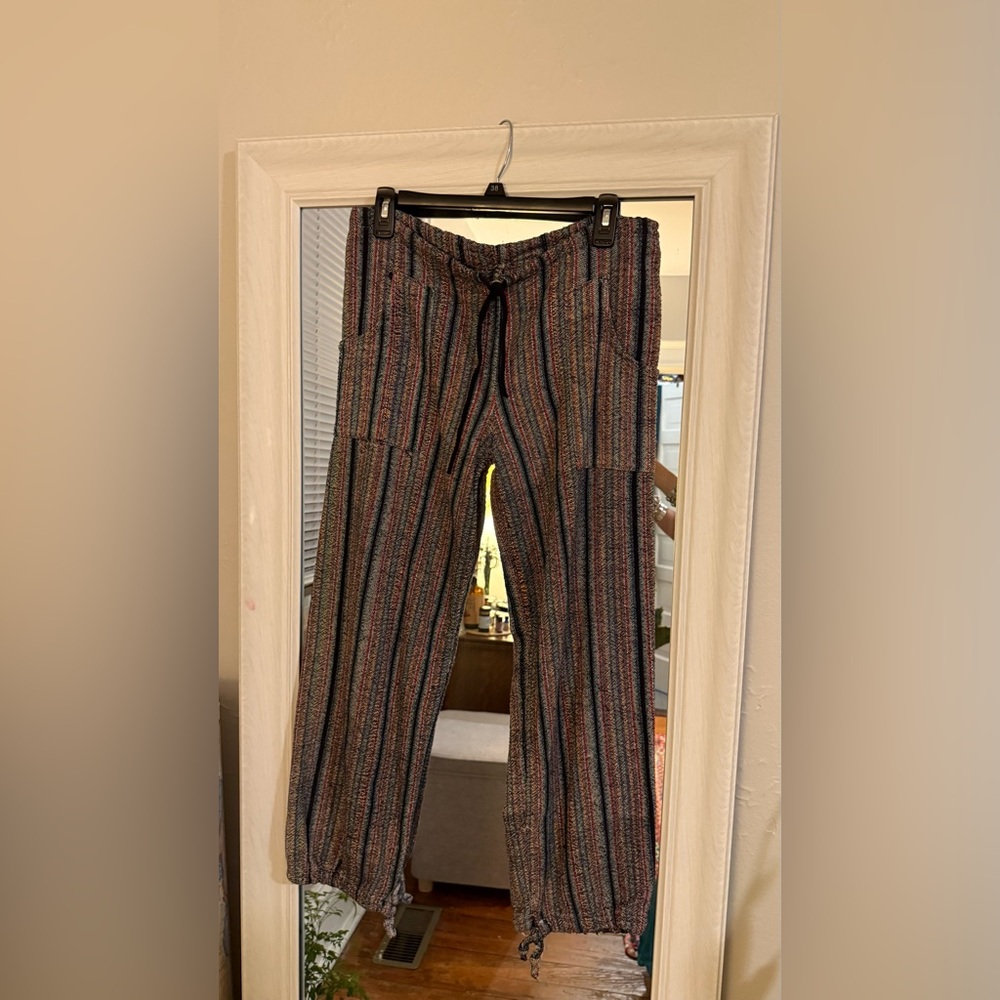 Striped Multicolor hippie Pants
